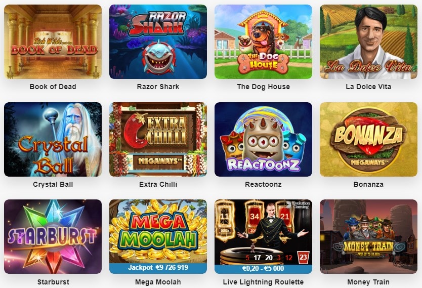 Leovegas Online Casino Spiele